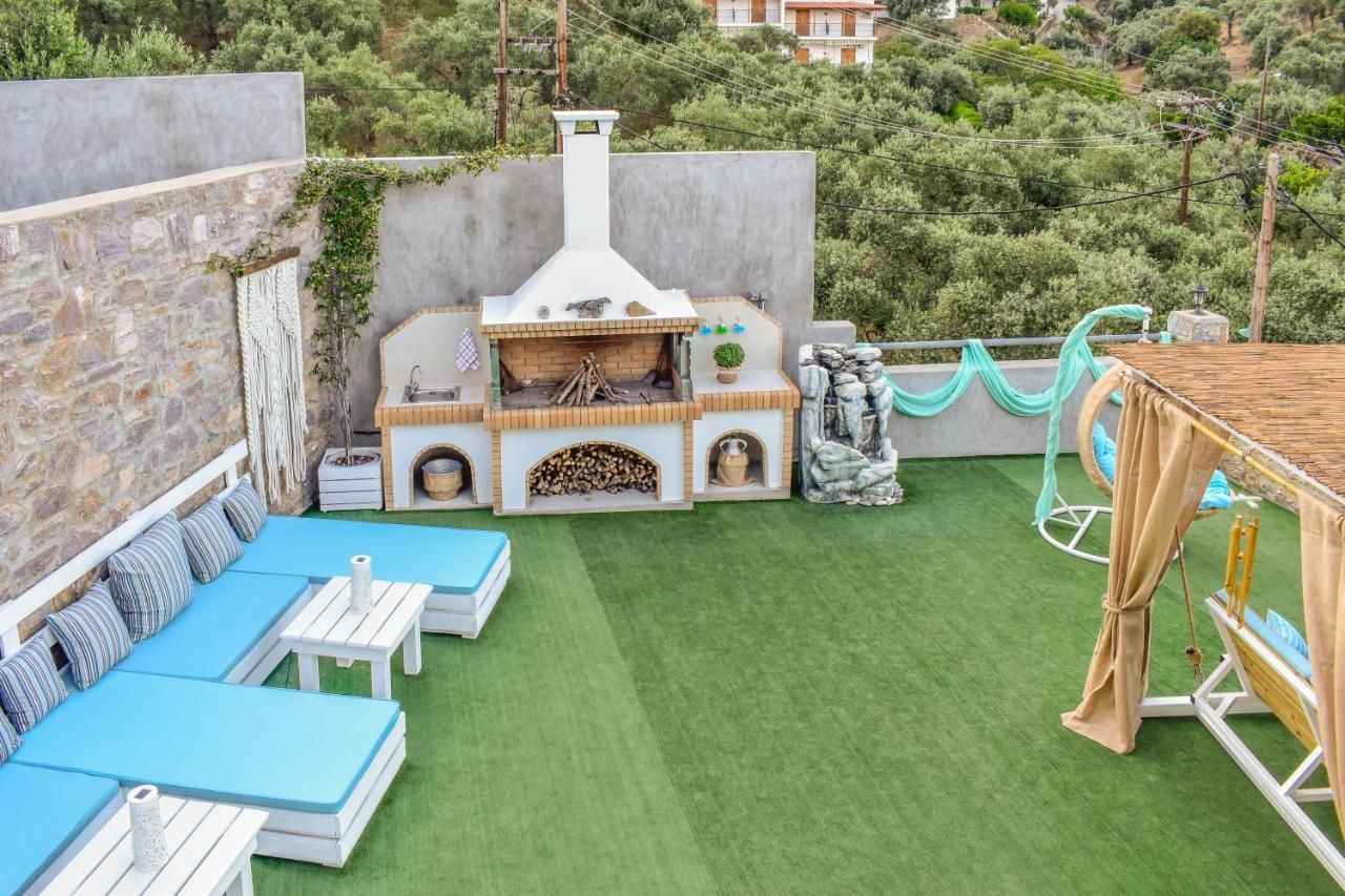 Ftelia Luxury Studio "Quattro" Megali Ammos  Exterior foto